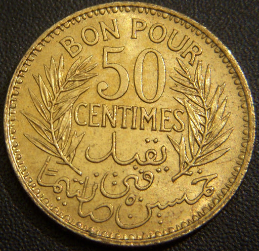 1941a 50 Centimes - Tunisia