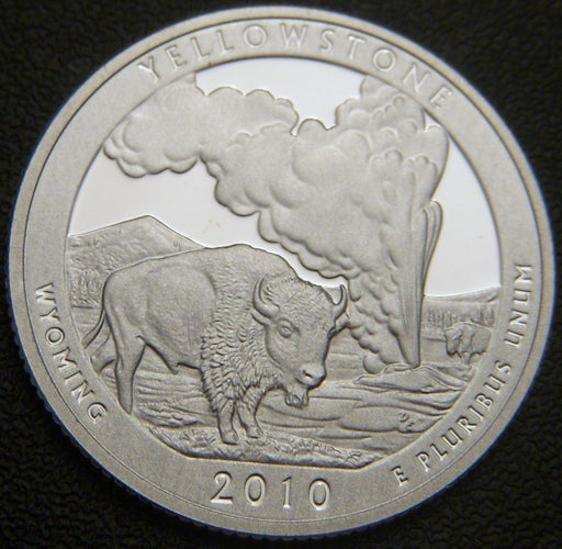 2010-S Yellow Stone Quarter - Silver Proof