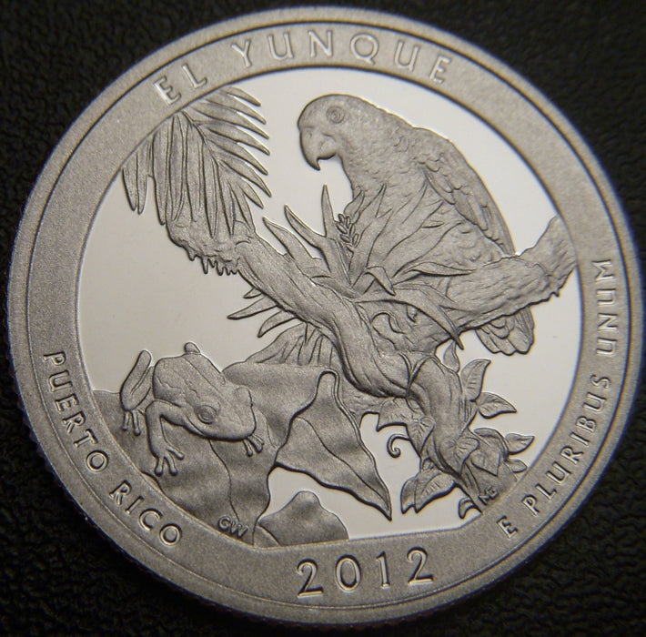 2012-S El Yunque Quarter - Silver Proof