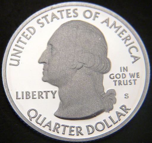 2012-S Acadia Quarter - Silver Proof