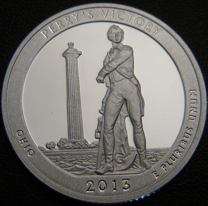 2013-S Perry's Victory Quarter - Silver Proof