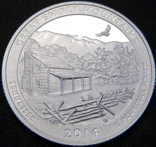 2014-S Great Smoky Mountains Quarter - Silver Proof