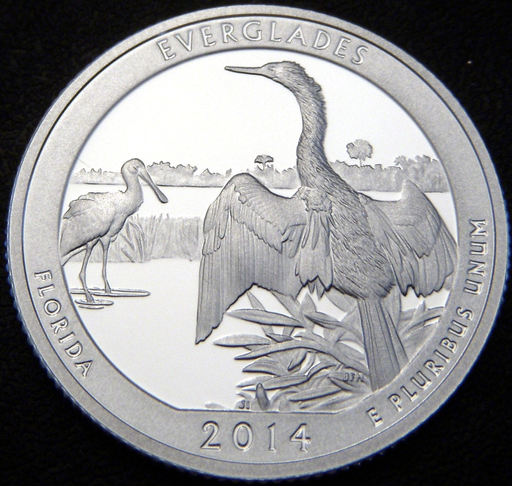 2014-S Everglades Quarter - Silver Proof