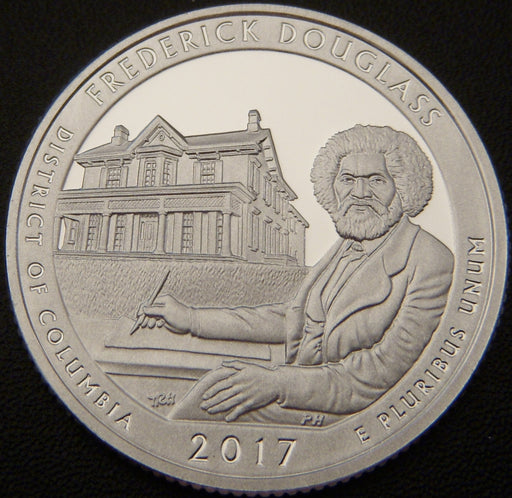 2017-S Frederick Douglass Quarter - Silver Proof