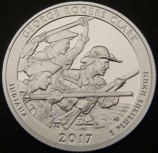 2017-S George Rogers Clark Quarter - Silver Proof