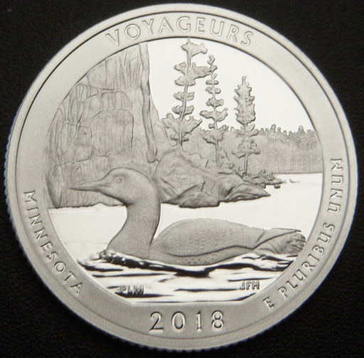 2018-S Voyageurs Quarter - Silver Proof