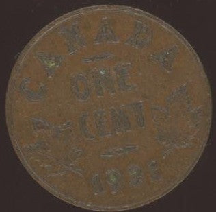 1931 Canadian Cent - VG / Fine