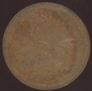 1937 Canadian Cent - VG / Fine