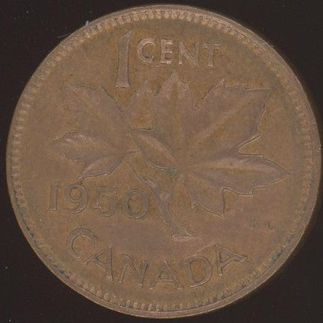 1950 Canadian Cent - VG/Fine
