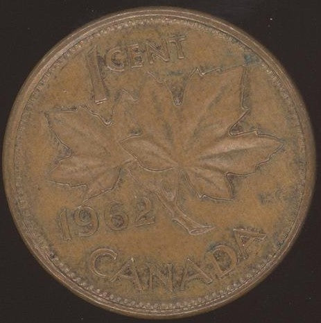 1962 Canadian Cent - VG/Fine
