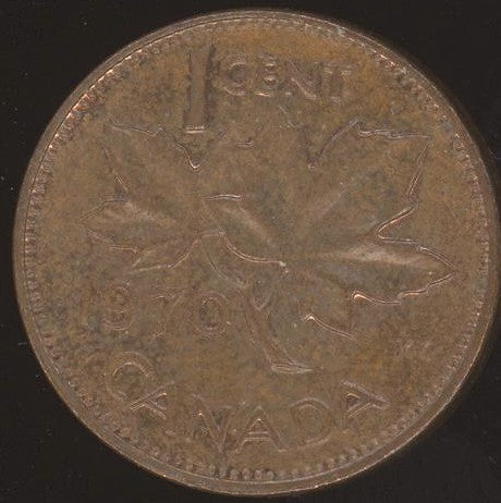 1970 Canadian Cent - VF or Better