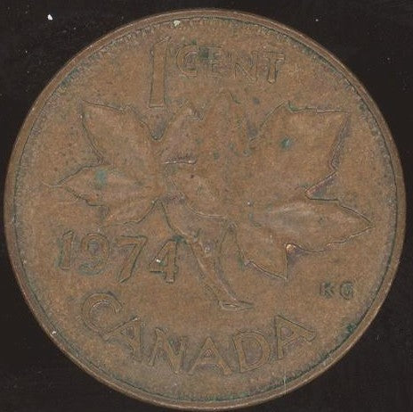 1974 Canadian Cent - VF or Better