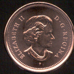 2005P Canadian Cent - Unc.