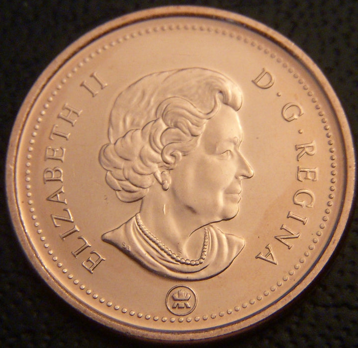 2008 Canadian Cent - Magnetic Very Fine to AU