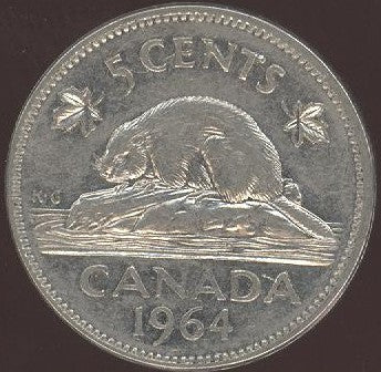 1964 Canadian 5C - Fine to EF