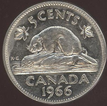 1966 Canadian 5C - Fine to EF
