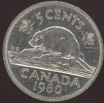 1980 Canadian 5C - VF to AU
