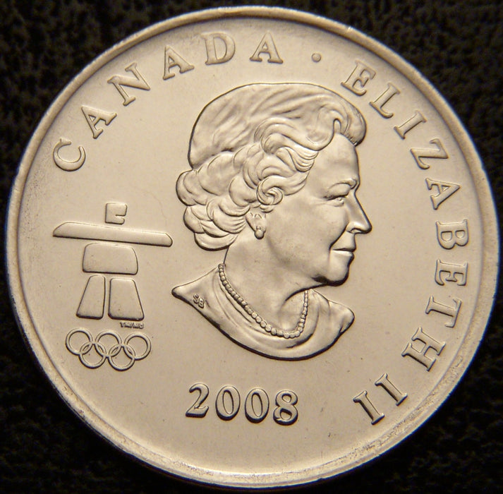 2008 Figure Skating Canadian Quarter - Unc.