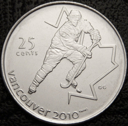 2007 Ice Hockey Canadian Quarter - Unc.