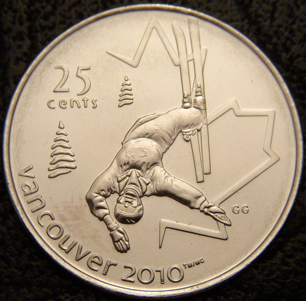2008 Freestyle Skiing Canadian Quarter - Unc.