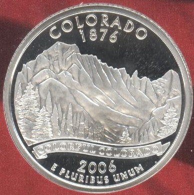 2006-S Colorado Quarter - Silver Proof