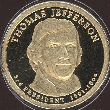 2007-S T. Jefferson Dollar - Proof