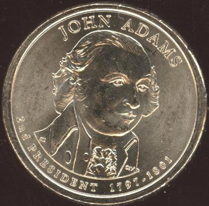 2007-D J. Adams Dollar  - Uncirculated
