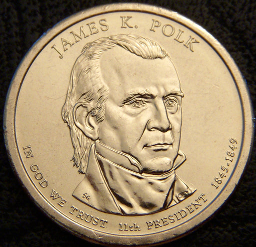 2009-P J. Polk Dollar - Uncirculated