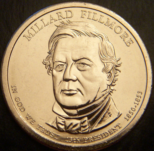 2010-P M. Fillmore Dollar - Uncirculated