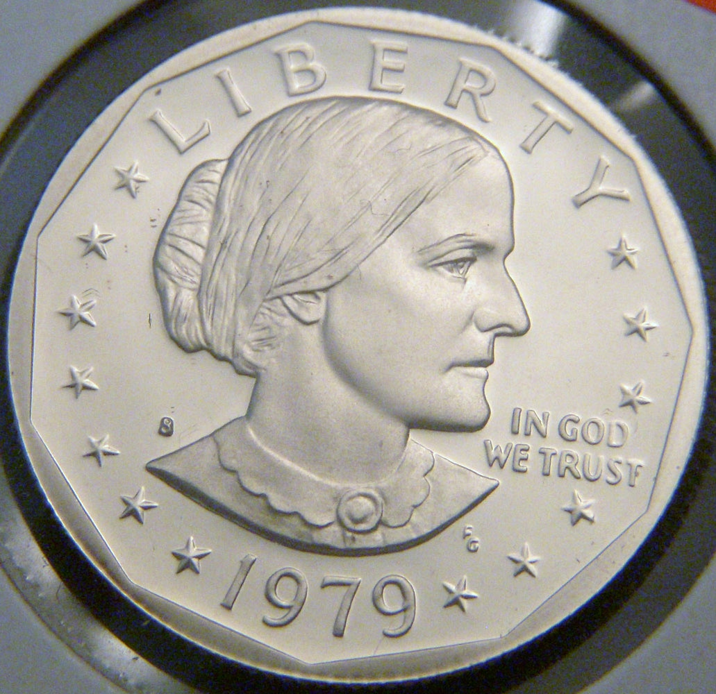 1979-S Susan B. Anthony Dollar - T1 Proof Filled S