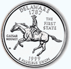 1999-S Delaware Quarter - Clad Proof
