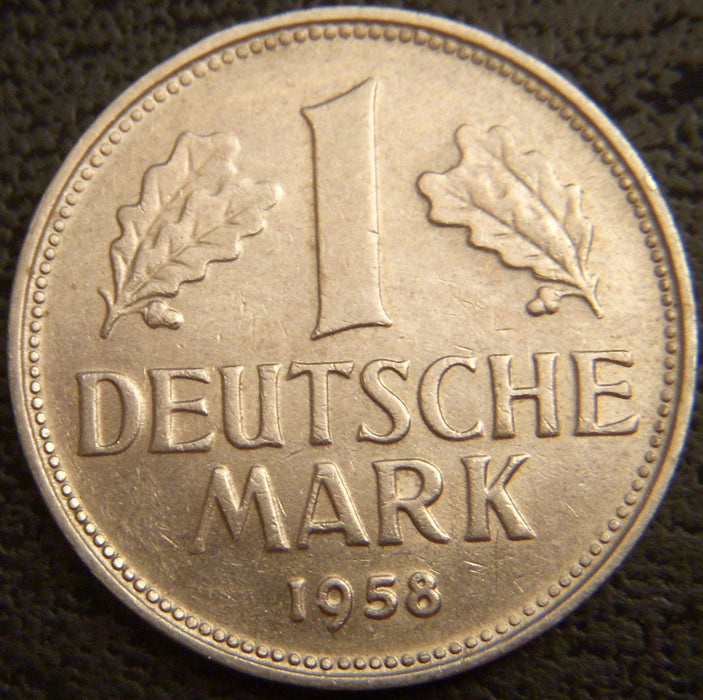 1958F 1 Mark - Germany
