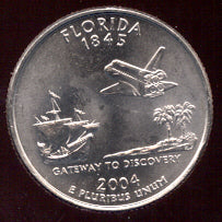 2004-D Florida Quarter - Unc