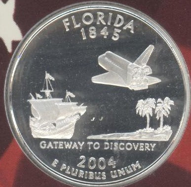 2004-S Florida Quarter - Silver Proof