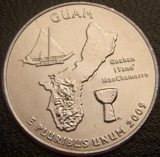 2009-D Guam Quarter - Unc.