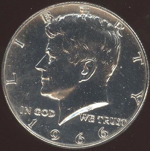 1966 Kennedy Half Dollar - Uncirculated