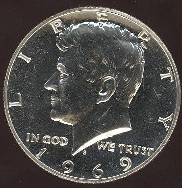 1969-S Kennedy Half Dollar - Proof