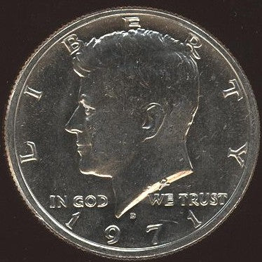 1971-D Kennedy Half Dollar - Uncirculated
