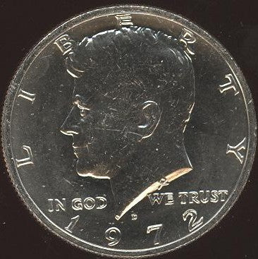 1972-D Kennedy Half Dollar - Uncirculated