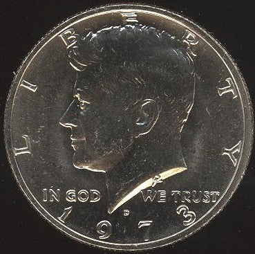 1973-D Kennedy Half Dollar - Uncirculated