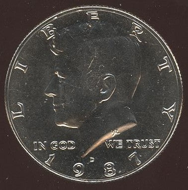 1987-D Kennedy Half Dollar - Uncirculated