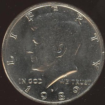 1989-P Kennedy Half Dollar - Uncirculated