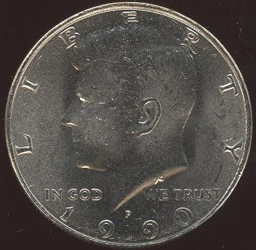 1990-P Kennedy Half Dollar - Uncirculated
