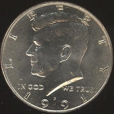 1991-P Kennedy Half Dollar - Uncirculated