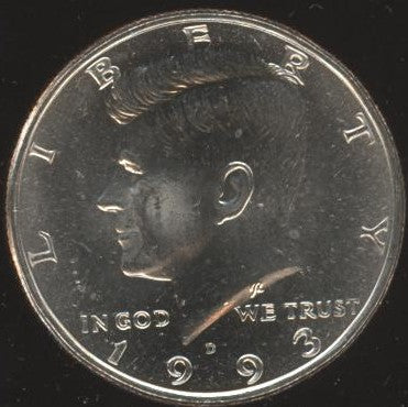 1993-D Kennedy Half Dollar - Uncirculated