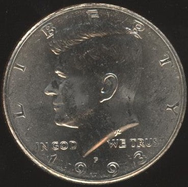 1993-P Kennedy Half Dollar - Uncirculated