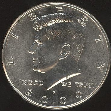 2000-P Kennedy Half Dollar - Uncirculated