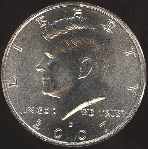 2007-D Kennedy Half Dollar - Uncirculated