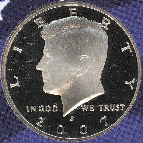 2007-S Kennedy Half Dollar - Clad Proof