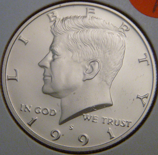 1991-S Kennedy Half Dollar - Proof